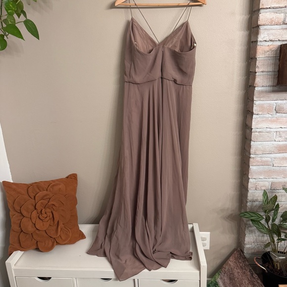JENNY YOO‎ Inesse Luxe Chiffon Bridesmaid Dress - Picture 3 of 6